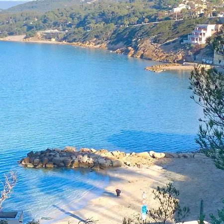 La Plage, Calme Et Jardin アパート *