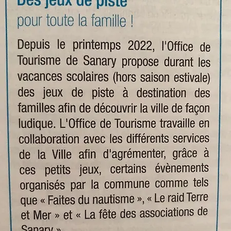 La Plage, Calme Et Jardin