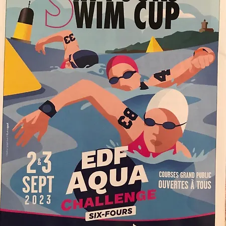 アパート La Plage, Calme Et Jardin サナリー・シュル・メール